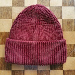 Love &amp; Lore Burgundy Knit Beanie